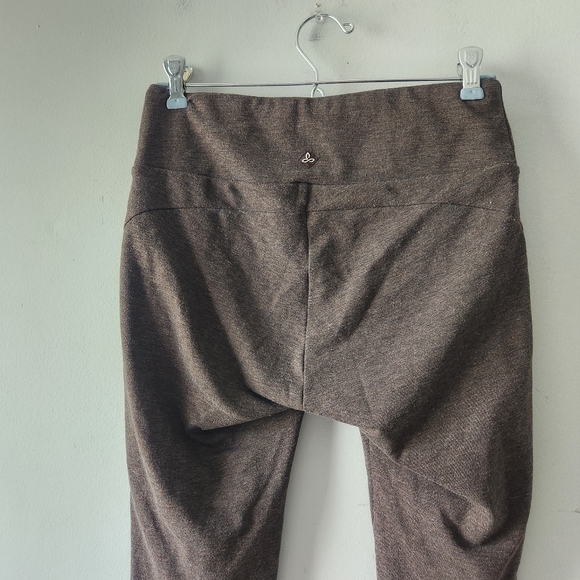 Prana Brown Moto Knit Skinny Leggings Medium - Picture 8 of 12